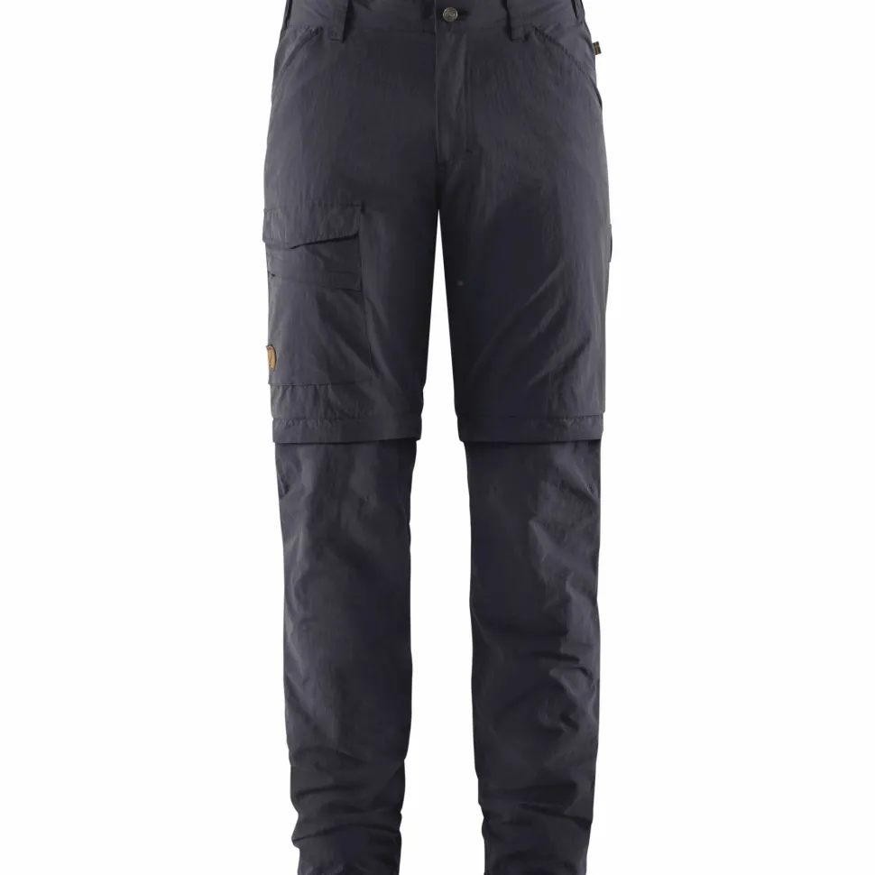 Fjällräven Men's Travellers Mt Zip-off Trs Dark Navy