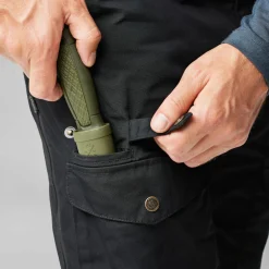 Fjällräven Men's Vidda Pro Ventilated Trousers Dark Grey-Black