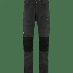 Fjällräven Men's Vidda Pro Ventilated Trousers Dark Grey-Black