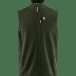 Fjällräven Men's Övik Lite Fleece Vest Deep Forest