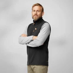 Fjällräven Men's Övik Lite Fleece Vest Deep Forest