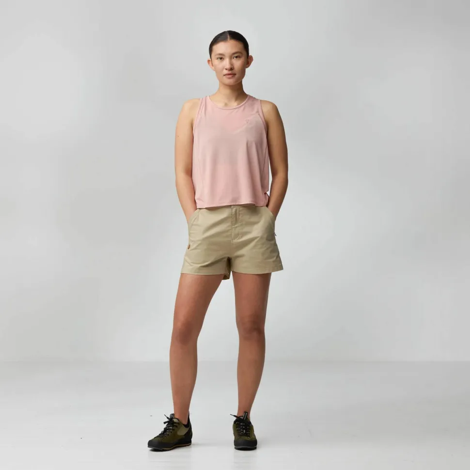 Fjällräven Women's Abisko Hike Shorts Fossil