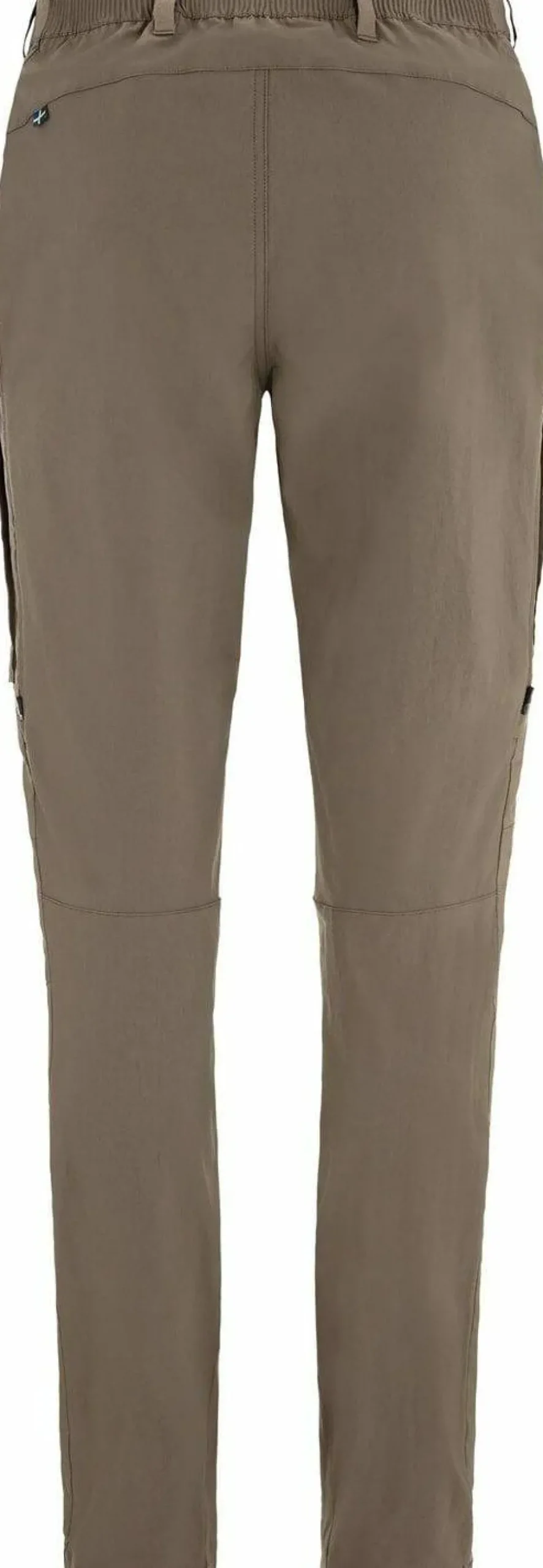 Fjällräven Women's Abisko Hybrid Trail Trousers Suede Brown