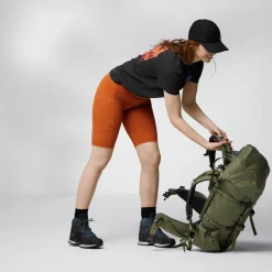 Fjällräven Women's Abisko Short Tights Terracotta Brown