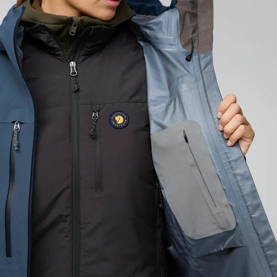 Fjällräven Women's Bergtagen GORE-TEX Pro Jacket Mountain Blue