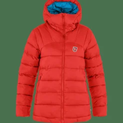 Fjällräven Women's Expedition Mid Winter Jacket True Red-Un Blue