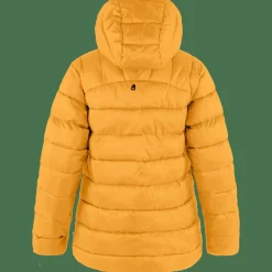 Fjällräven Women's Expedition Mid Winter Jacket Mustard Yellow-Un Blue