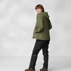 Fjällräven Women's HC Hydratic Trail Jacket Laurel Green