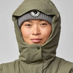 Fjällräven Women's Hc Hydratic Padded Parka Laurel Green