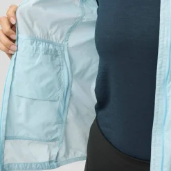 Fjällräven Women's Keb Lätt Wind Jacket Mountain Blue