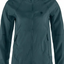 Fjällräven Women's Keb Lätt Wind Jacket Mountain Blue
