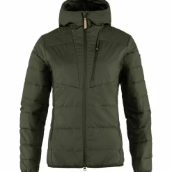 Fjällräven Women's Keb Padded Hoodie Deep Forest