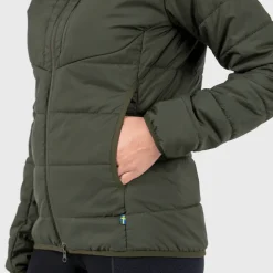 Fjällräven Women's Keb Padded Hoodie Deep Forest