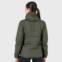 Fjällräven Women's Keb Padded Hoodie Deep Forest