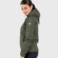 Fjällräven Women's Keb Padded Hoodie Deep Forest
