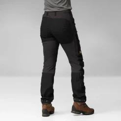 Fjällräven Women's Keb Trousers Curved Dark Navy-dawn Blue