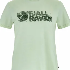 Fjällräven Women's Lush Logo T-Shirt Soft Jade