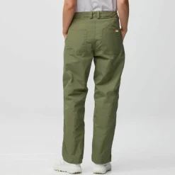 Fjällräven Women's Vardag Relaxed Trousers Green