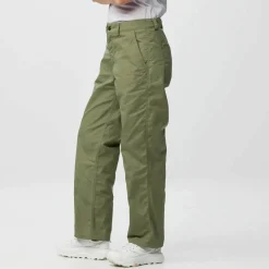 Fjällräven Women's Vardag Relaxed Trousers Green