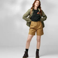 Fjällräven Women's Vardag Shorts Buckwheat Brown