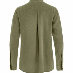 Fjällräven Women's Övik Hemp Shirt Long Sleeve Green