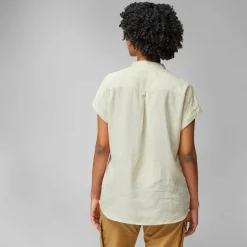 Fjällräven Women's Övik Hemp Shirt Short Sleeve Green