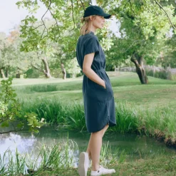 Fjällräven Women's Övik Hemp Dress Mountain Blue
