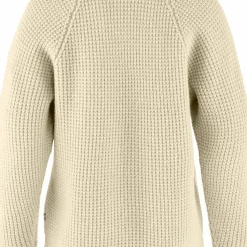 Fjällräven Women's Övik Waffle Knit Light Beige