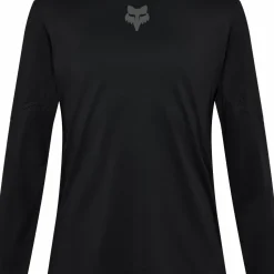 Fox Men's Flexair Long Sleeve Jersey Black