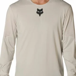 Fox Men's Flexair Long Sleeve Jersey Chalk