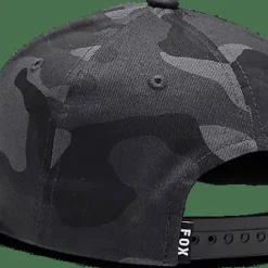 Fox Youth Camo 110 Snapback Hat Black Camo