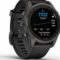 Garmin Fenix 7S Pro Sapphire Solar Edition Carbon Gray