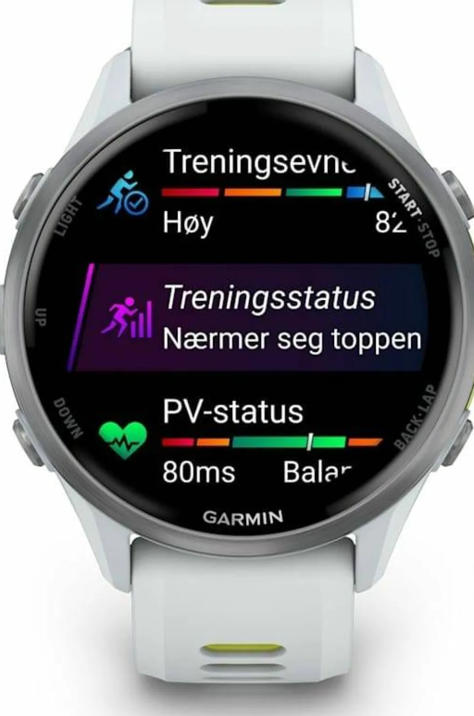 Garmin Forerunner 970 Whitestone/amp Yellow