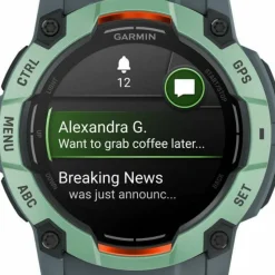 Garmin Instinct 3 AMOLED, 50mm Neotropic Bezel With Twilight Band