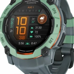Garmin Instinct 3 AMOLED, 50mm Neotropic Bezel With Twilight Band