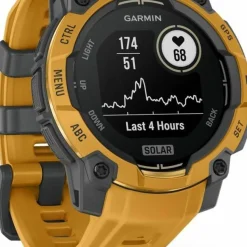 Garmin Instinct 3 Solar, 45mm Grey, Citrine