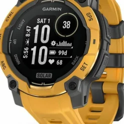 Garmin Instinct 3 Solar, 45mm Grey, Citrine
