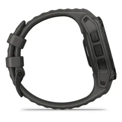 Garmin Instinct E, 40 Mm Black Bezel With Charcoal Band