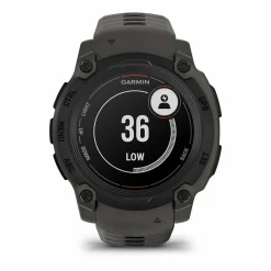 Garmin Instinct E, 40 Mm Black Bezel With Charcoal Band
