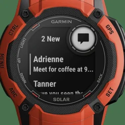 Garmin Instinct 2X Solar Flame Red