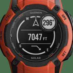 Garmin Instinct 2X Solar Flame Red