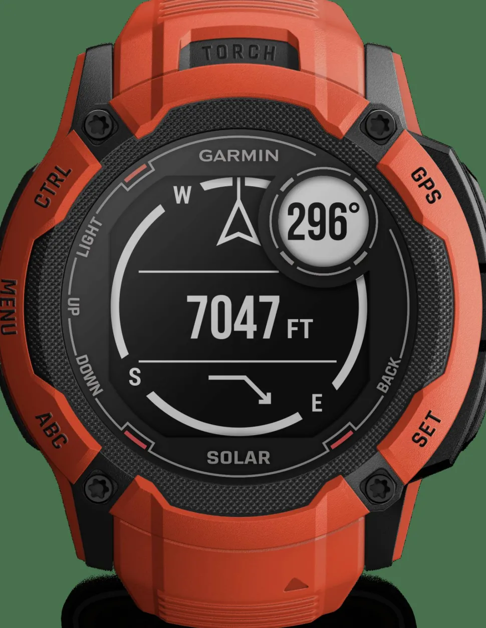 Garmin Instinct 2X Solar Flame Red