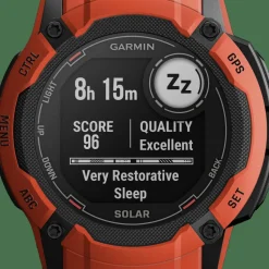 Garmin Instinct 2X Solar Flame Red