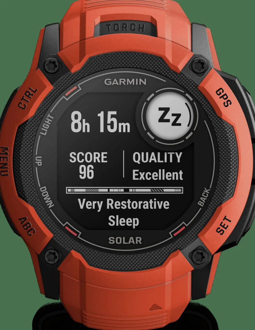 Garmin Instinct 2X Solar Flame Red