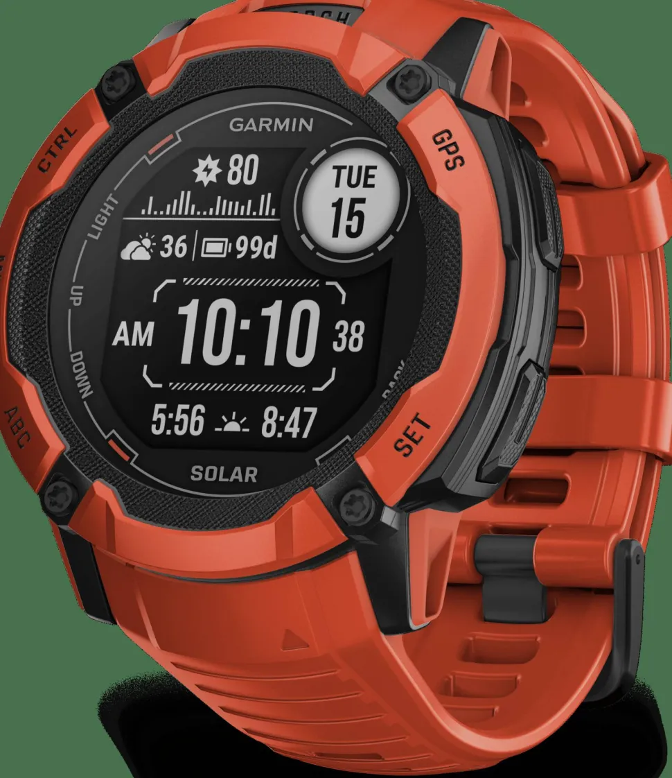 Garmin Instinct 2X Solar Flame Red