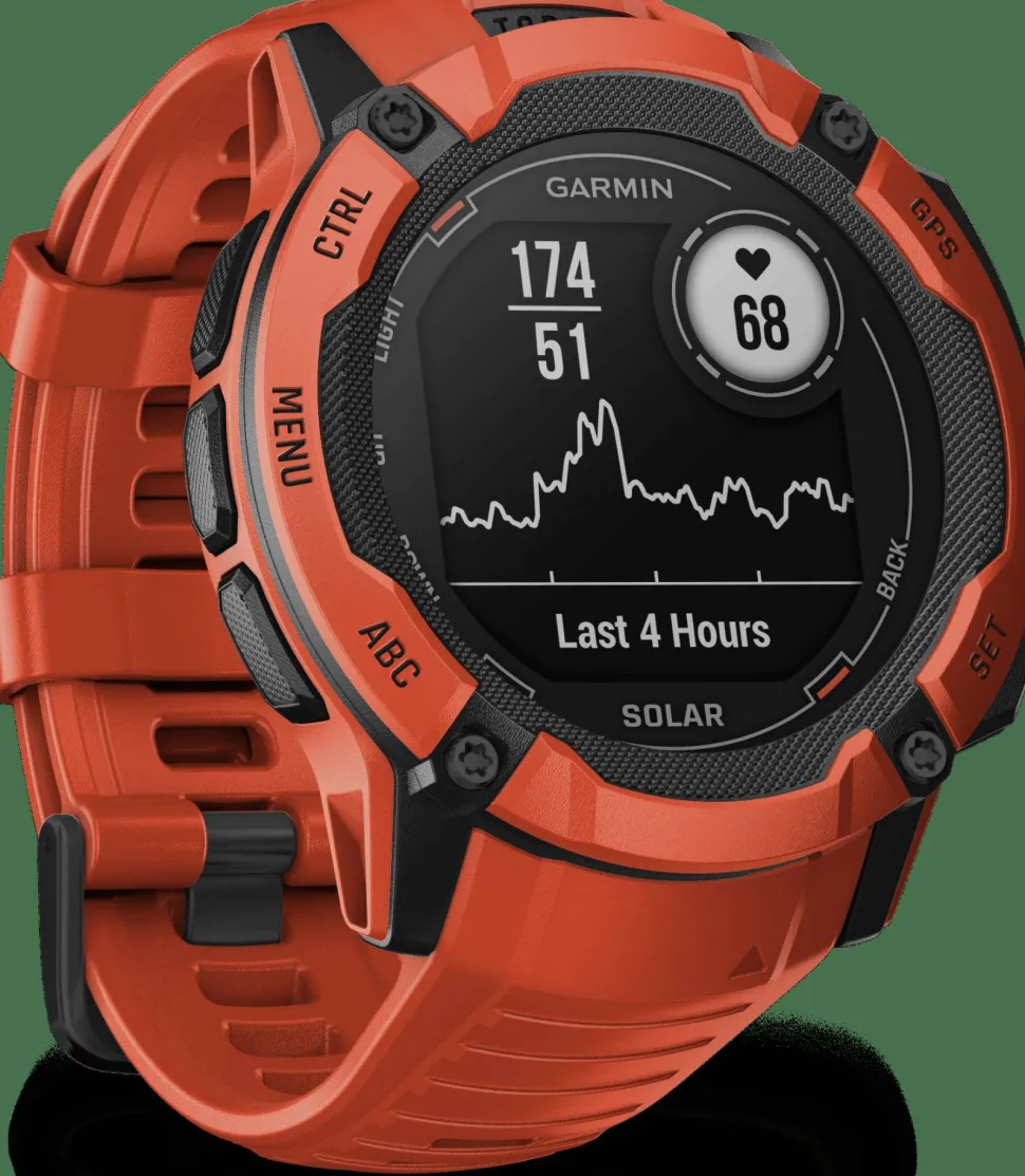 Garmin Instinct 2X Solar Flame Red