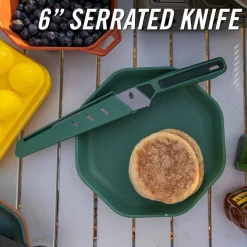 Gerber ComplEAT Knife Set Green