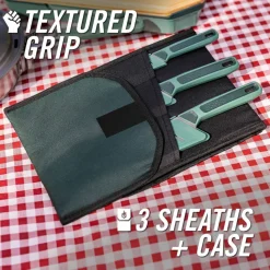 Gerber ComplEAT Knife Set Green
