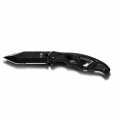 Gerber Paraframe II Tanto Folder, Serrated, GB Black
