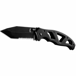 Gerber Paraframe II Tanto Folder, Serrated, GB Black